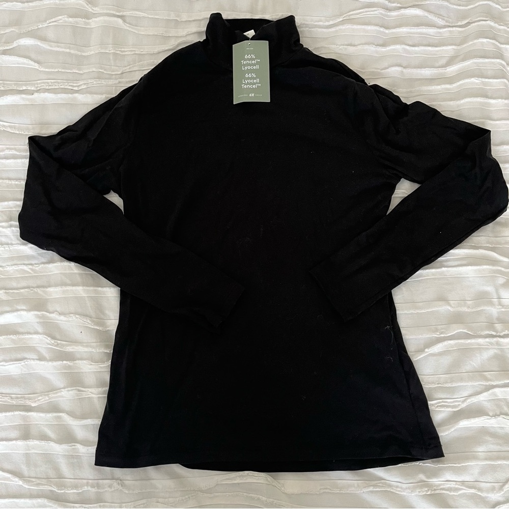 Black turtleneck